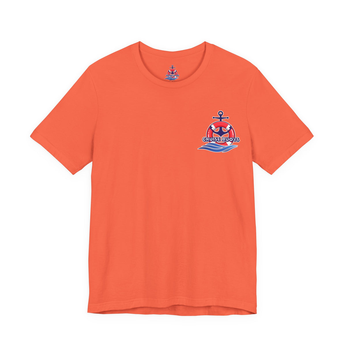 Buoy Oh Buoy Tee — Nautical Anchor & Lifebuoy Graphic T-Shirt