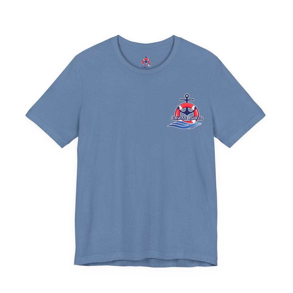 Buoy Oh Buoy Tee — Nautical Anchor & Lifebuoy Graphic T-Shirt