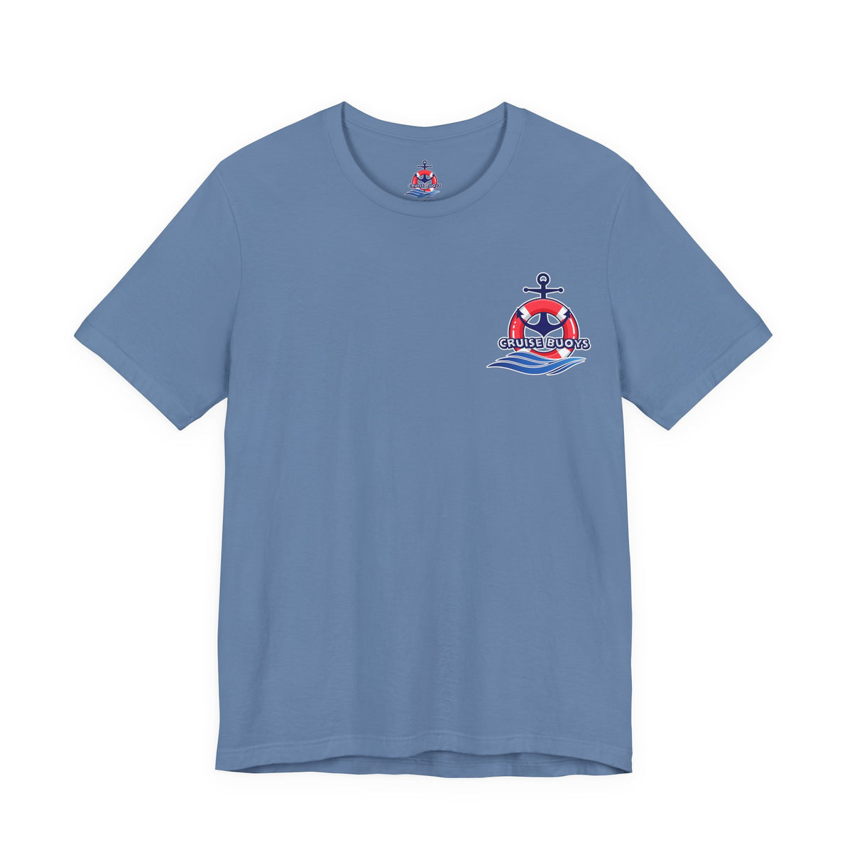 Buoy Oh Buoy Tee — Nautical Anchor & Lifebuoy Graphic T-Shirt