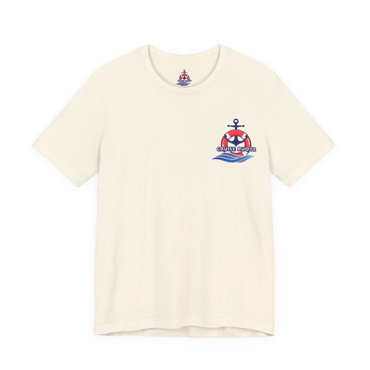 Buoy Oh Buoy Tee — Nautical Anchor & Lifebuoy Graphic T-Shirt