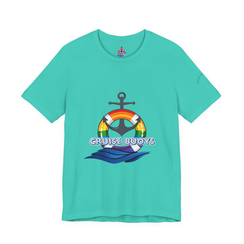 Buoy Oh Buoy Tee — Nautical Anchor & Lifebuoy Graphic T-Shirt