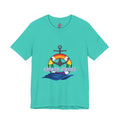Buoy Oh Buoy Tee — Nautical Anchor & Lifebuoy Graphic T-Shirt