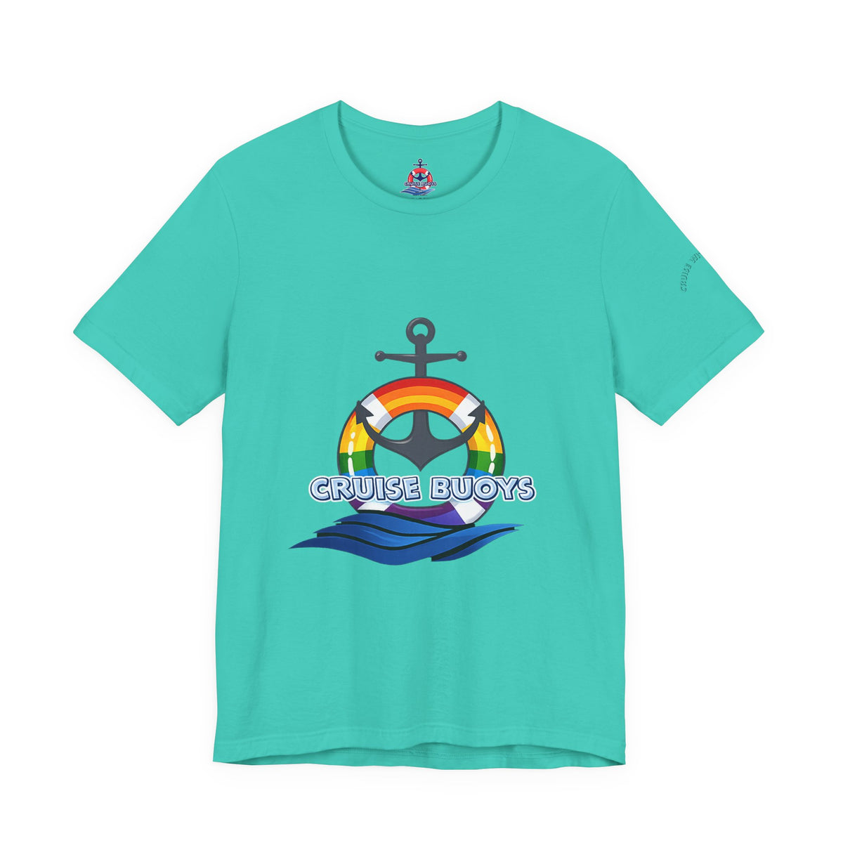Buoy Oh Buoy Tee — Nautical Anchor & Lifebuoy Graphic T-Shirt