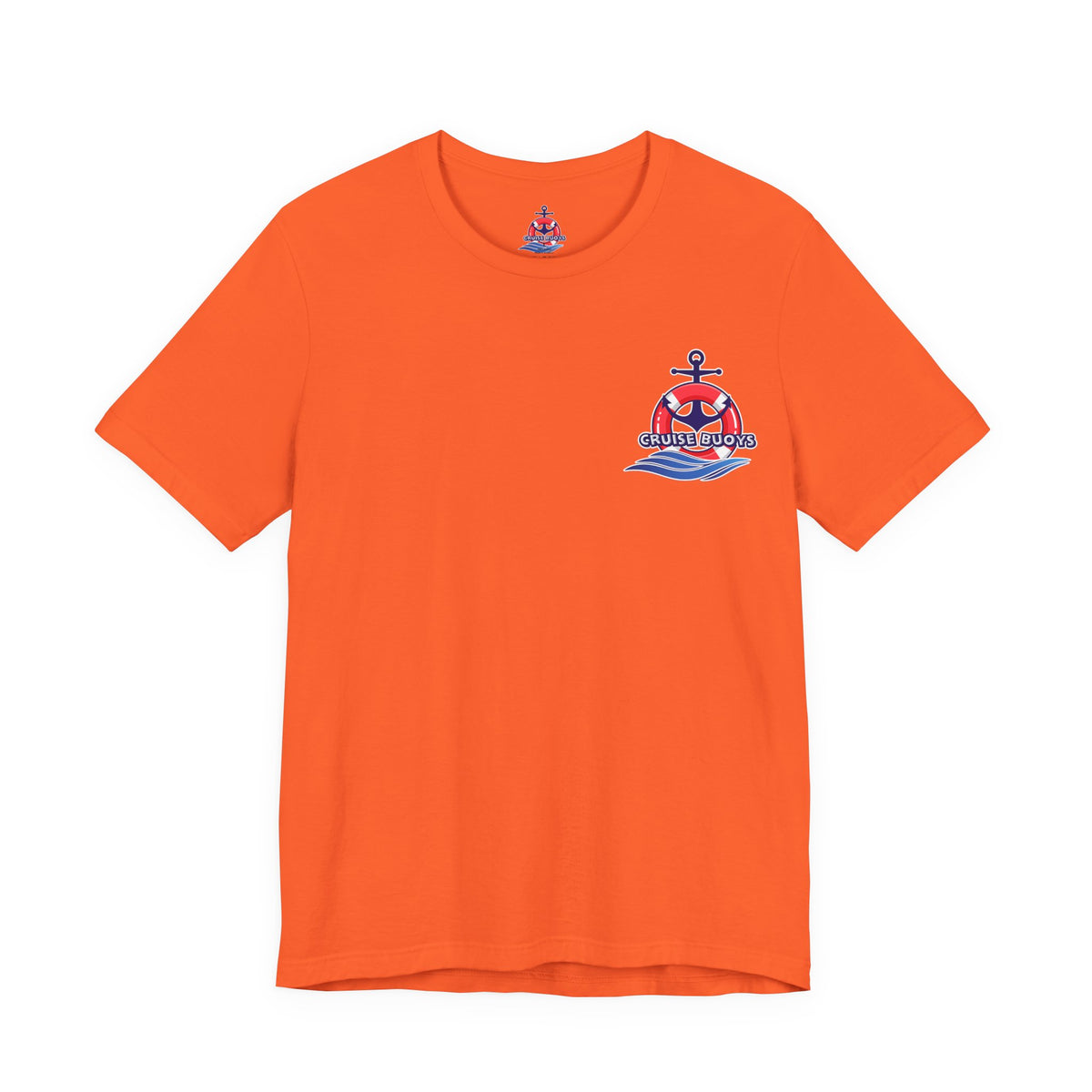 Buoy Oh Buoy Tee — Nautical Anchor & Lifebuoy Graphic T-Shirt