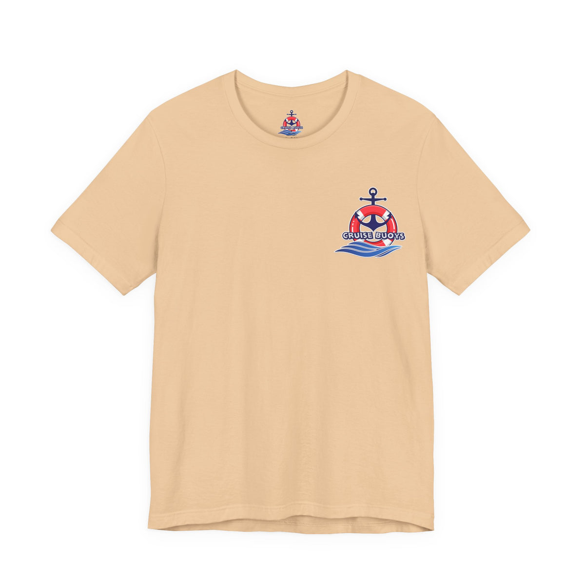 Buoy Oh Buoy Tee — Nautical Anchor & Lifebuoy Graphic T-Shirt
