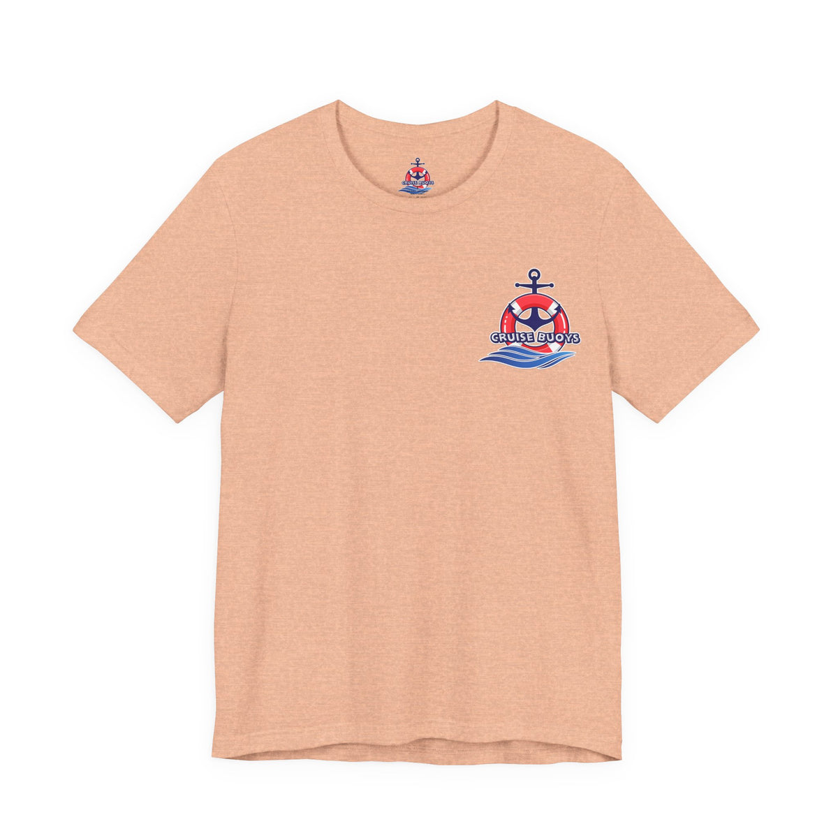 Buoy Oh Buoy Tee — Nautical Anchor & Lifebuoy Graphic T-Shirt