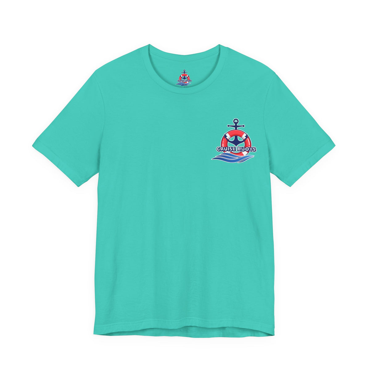 Buoy Oh Buoy Tee — Nautical Anchor & Lifebuoy Graphic T-Shirt