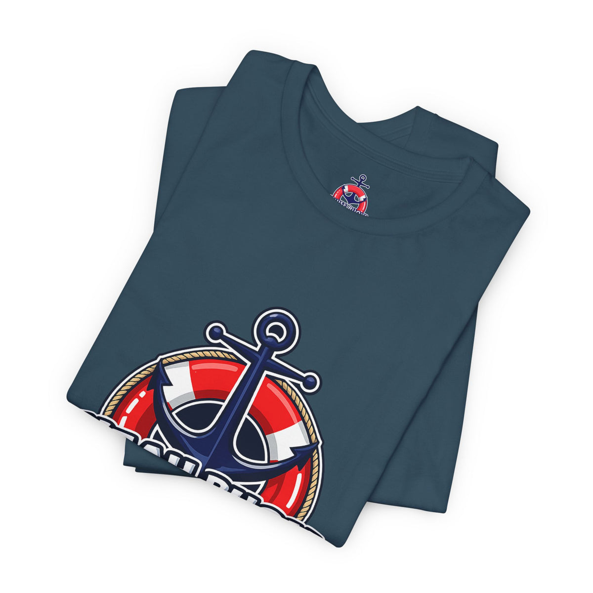 Yeah Buoy Tee — Nautical Anchor & Lifebuoy Graphic T-Shirt