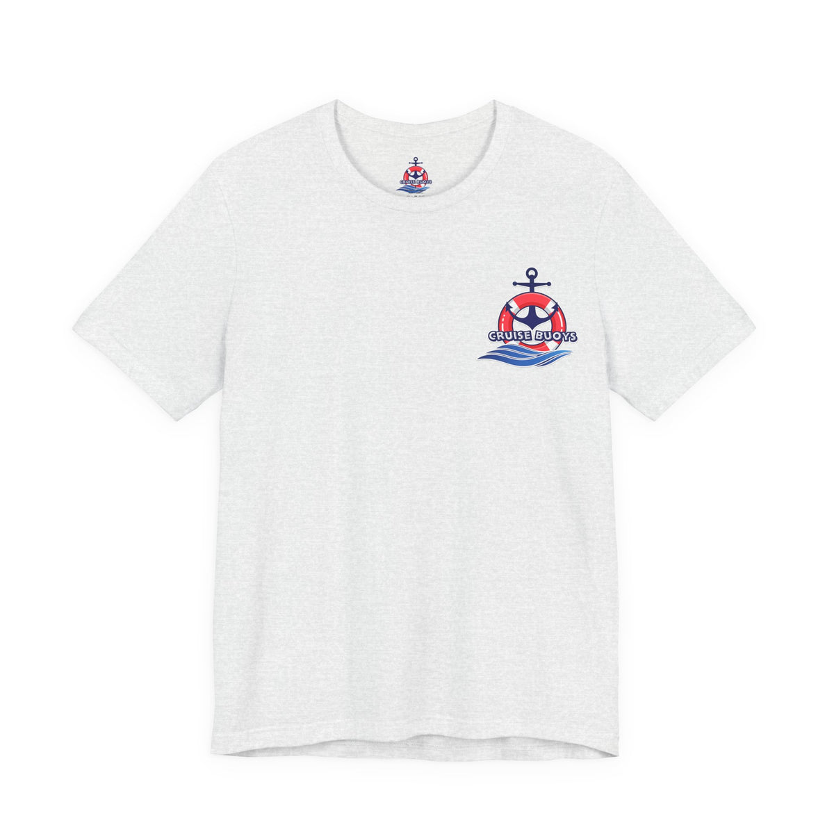 Buoy Oh Buoy Tee — Nautical Anchor & Lifebuoy Graphic T-Shirt